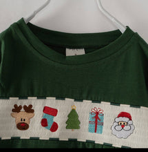 Load image into Gallery viewer, Plaid smocked Pants set