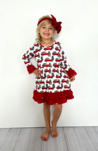 Load image into Gallery viewer, Red Truck Dress