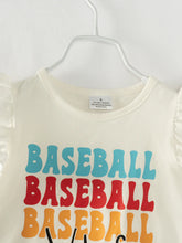 Load image into Gallery viewer, Baseball Vibes Short Set