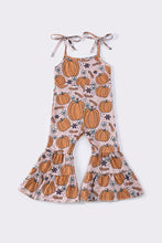 Load image into Gallery viewer, Pink pumpkin strap jumpsuit