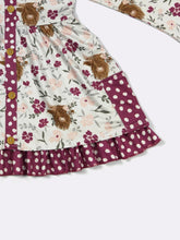 Load image into Gallery viewer, Plum Highland Dress