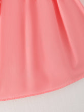 Load image into Gallery viewer, Pink Smocking Embroidered Cross Dress