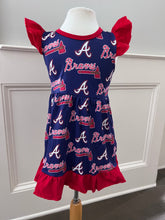 Load image into Gallery viewer, Atlanta Braves Dress
