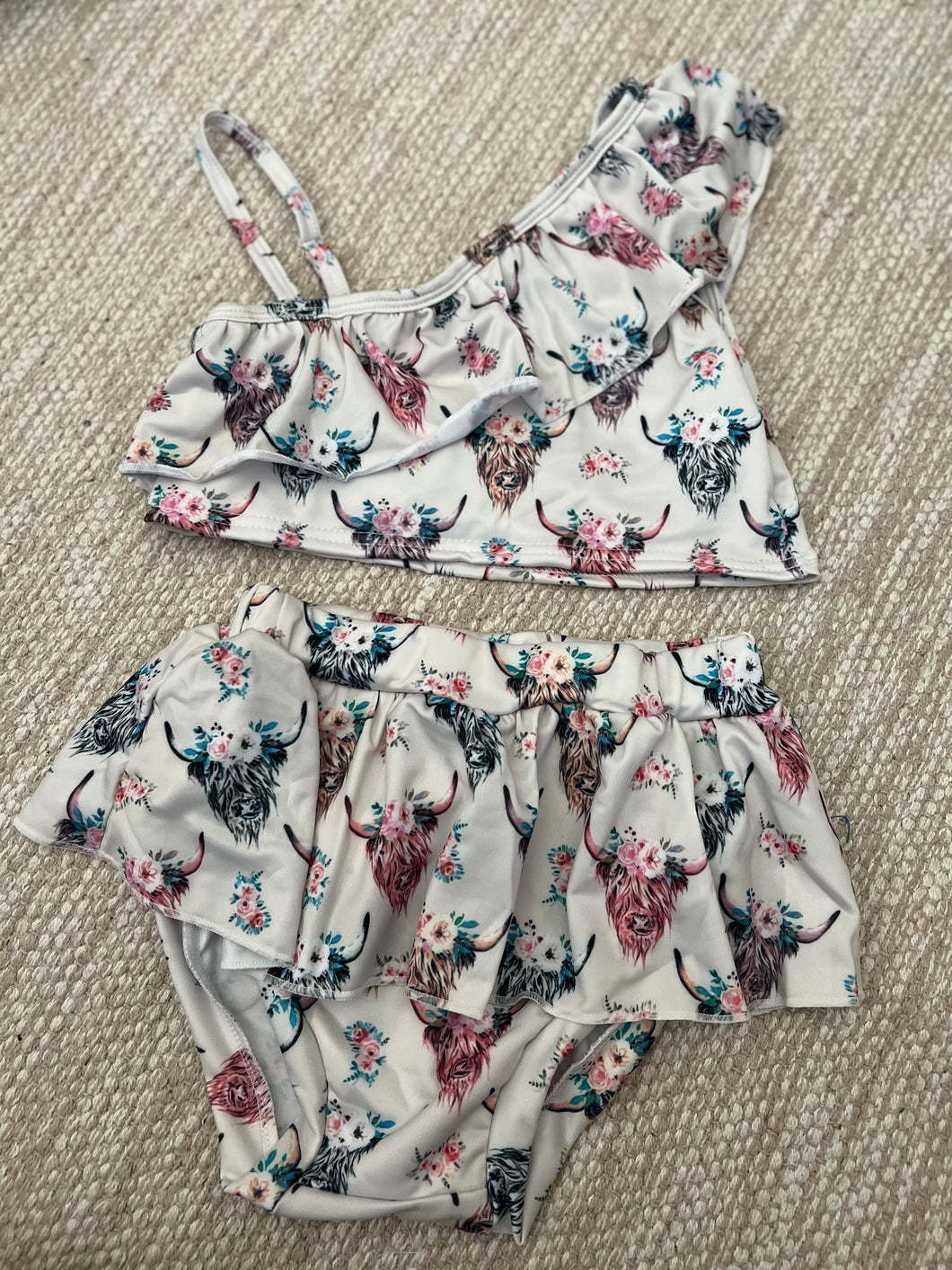 Highland cow Swimsuit