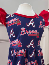 Load image into Gallery viewer, Atlanta Braves Dress
