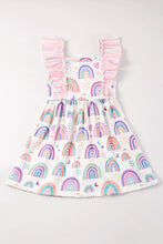 Load image into Gallery viewer, Rainbow Ruffle Dress
