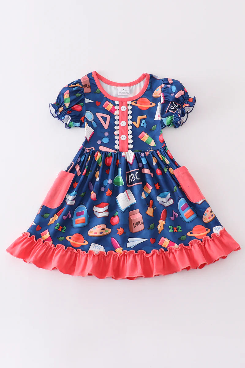 Back To school Pocket Dres
