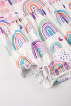 Load image into Gallery viewer, Rainbow Ruffle Romper
