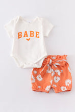 Load image into Gallery viewer, Babe Floral Set
