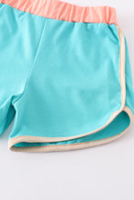 Load image into Gallery viewer, Beige Patchwork Short Set
