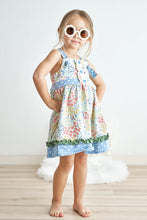 Load image into Gallery viewer, Floral Apron Dress
