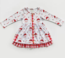Load image into Gallery viewer, Santa Peppermint Dress
