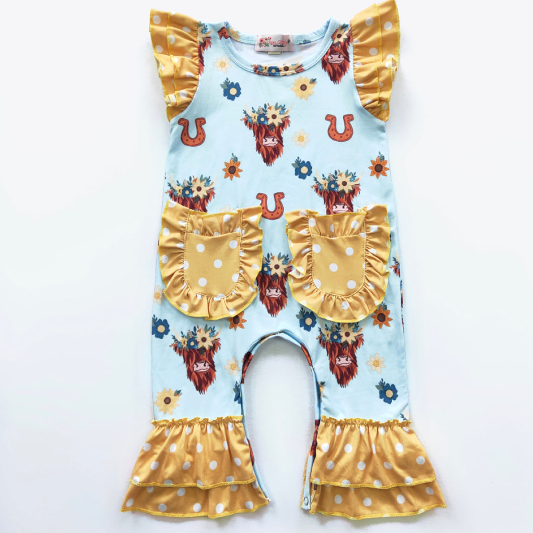 Lucky Highland Romper