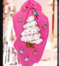 Load image into Gallery viewer, Christmas Knotted Headband
