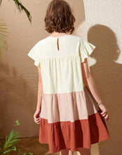 Load image into Gallery viewer, Multicolor Short Sleeves Dress
