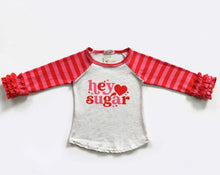 Load image into Gallery viewer, Hey Sugar Ruffle Top
