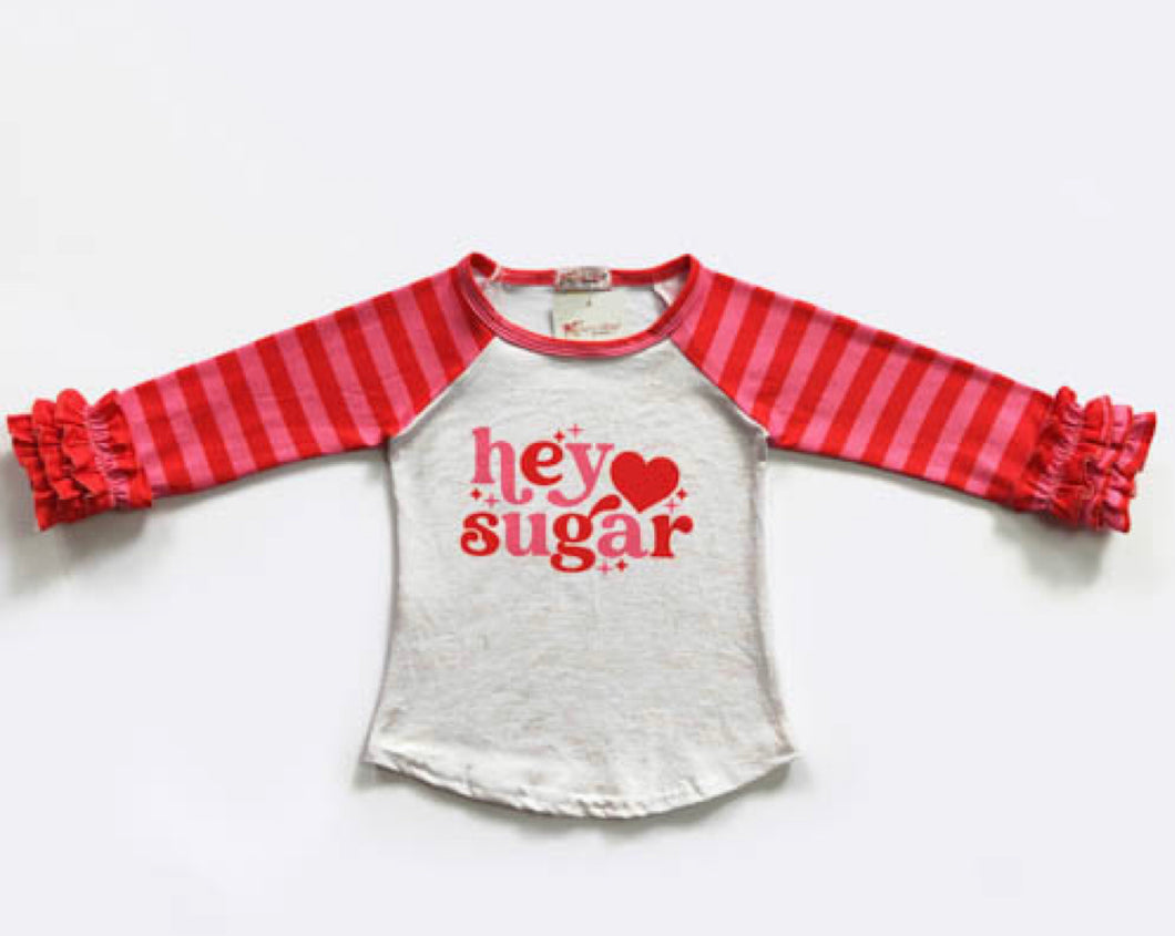 Hey Sugar Ruffle Top