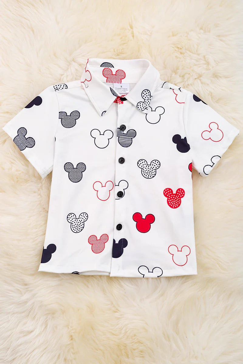 White Mouse Buttondown