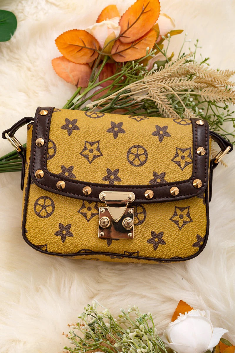 Yellow brown Crossbody