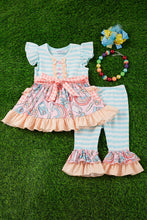 Load image into Gallery viewer, Rainbow Back to School Capri set
