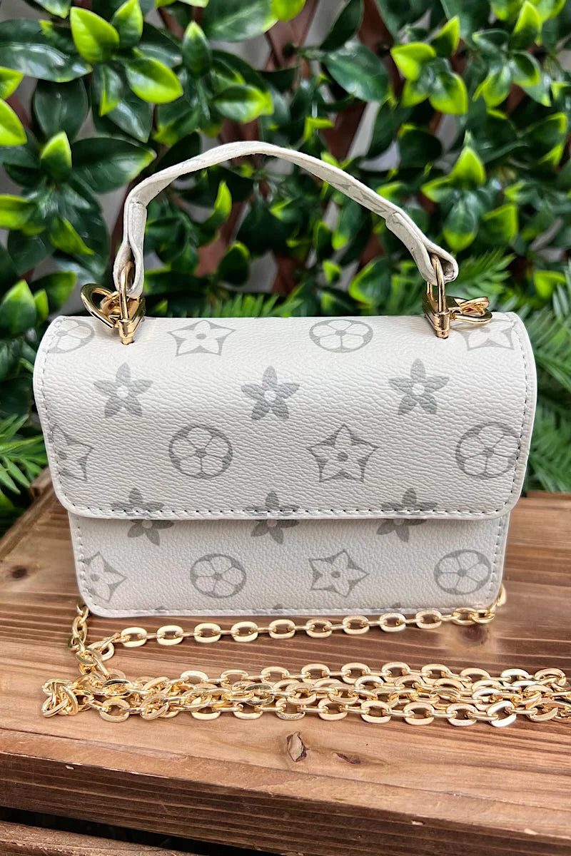 White Star Crossbody Purse
