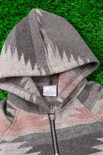 Load image into Gallery viewer, Gray Aztec Pullover
