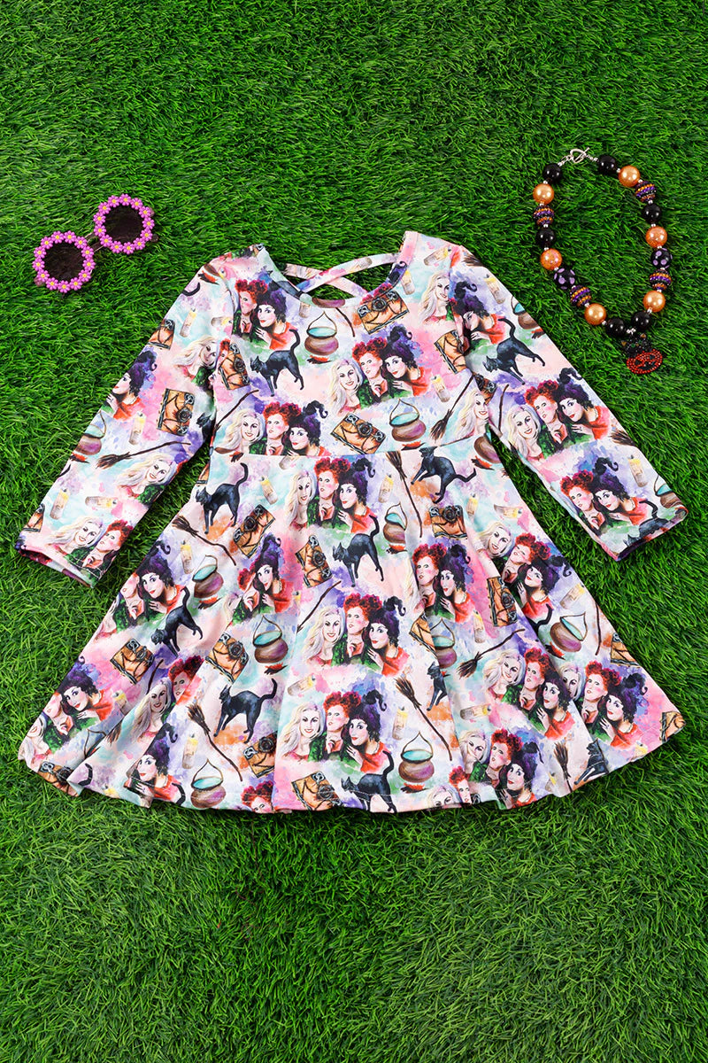 Hocus Halloween Twirl Dress