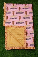 Load image into Gallery viewer, Howdy Baby Blanket
