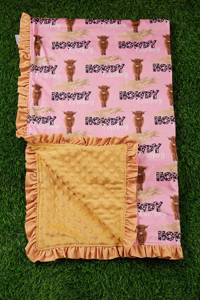 Howdy Baby Blanket