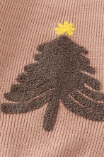 Load image into Gallery viewer, Brown Christmas Tree sweater
