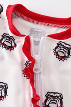 Load image into Gallery viewer, Bulldogs girl  Ruffle Romper
