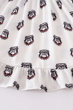 Load image into Gallery viewer, Bulldogs Ruffle Dress
