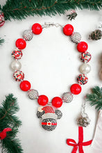 Load image into Gallery viewer, Mouse Christmas Bubble Necklace
