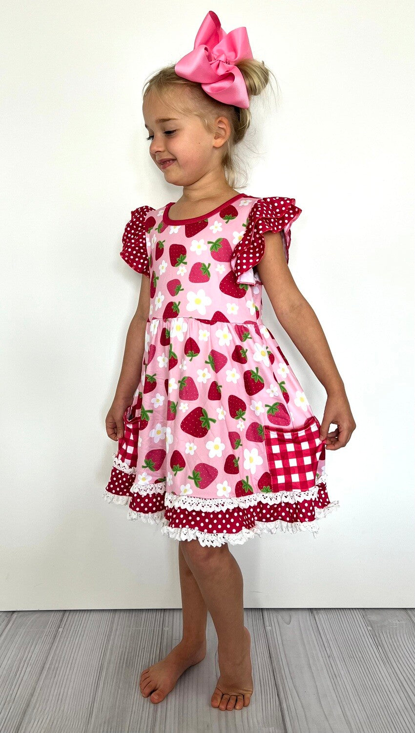 Strawberry Blossom Dress