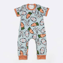 Load image into Gallery viewer, Mr. Egg Bunny Romper

