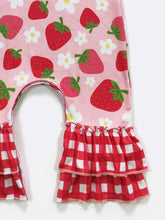 Load image into Gallery viewer, Strawberry Blossom Romper
