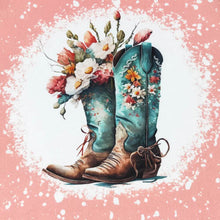 Load image into Gallery viewer, Teal Boots Flare Set
