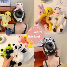 Load image into Gallery viewer, Plush Animal Hair Tie

