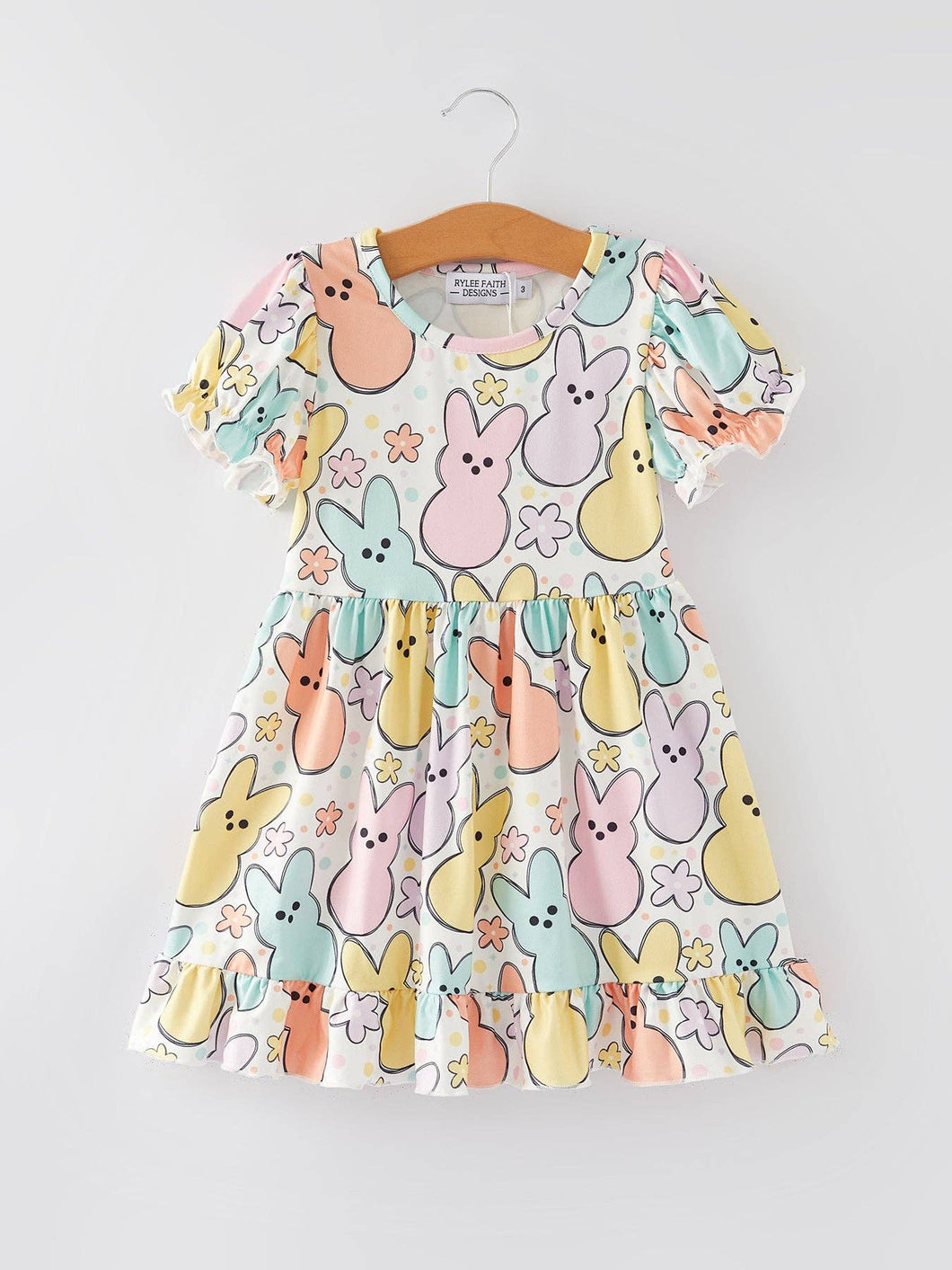 Easter Colorful Bunny   Dress