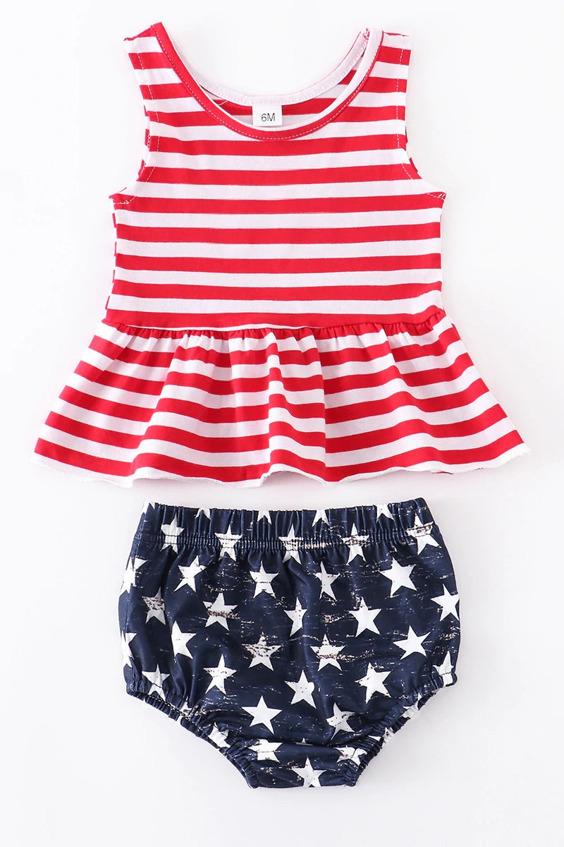 4th of July Bummies Set