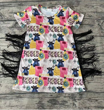 Load image into Gallery viewer, Pink Rodeo Tassel Dress
