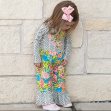 Load image into Gallery viewer, Floral Heart Romper
