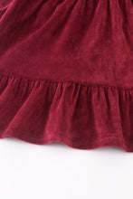 Load image into Gallery viewer, Marron Velvet Dress
