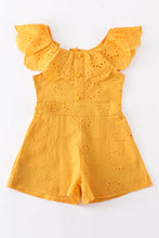 Load image into Gallery viewer, Mustard Ruffle Jumpsuit
