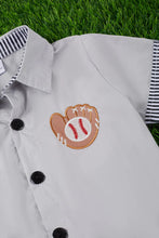 Load image into Gallery viewer, Baseball Game Button Up
