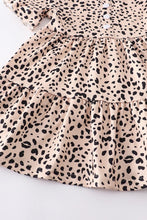 Load image into Gallery viewer, Mommy and Me Leopard Ruffle Dress

