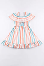 Load image into Gallery viewer, Stripe Ruffle Dress
