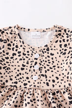 Load image into Gallery viewer, Mommy and Me Leopard Ruffle Dress
