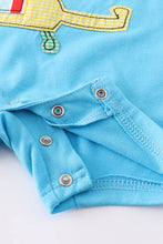 Load image into Gallery viewer, Blue Helicopter Romper
