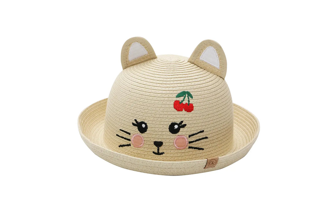 Cat Straw Hat